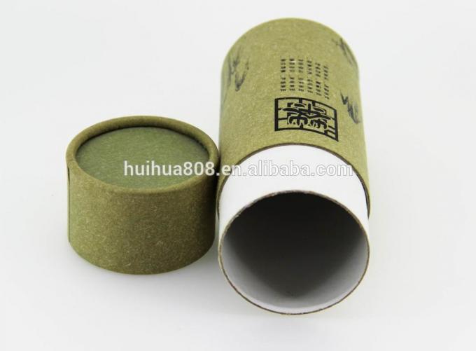 Tubo impresso costume do papel do cartucho do papel do chá para o empacotamento dos tubos do papel do copo de café