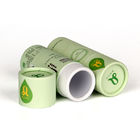 Folha personalizada luxo que reveste a caixa de empacotamento do tubo do papel de embalagem Com a impressão de CMYK Pantone