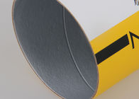 Latas de papel redondas personalizadas da etiqueta do papel das tampas do folha de Flandres 211# latas compostas