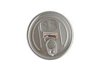 tampa aberta fácil segura da prata do alumínio de 83mm para latas plásticas, extremidades abertas fáceis