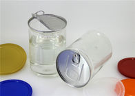 tampa aberta fácil segura da prata do alumínio de 83mm para latas plásticas, extremidades abertas fáceis