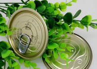 Plastic Bottle / Tuna Tin Cans Easy Open Lid , Food Storage Tinplate Cover