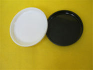 tampa preta/branca do produto comestível de 83mm dos PP dos produtos para o tubo de papel