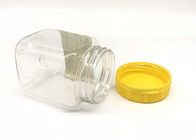 Frascos plásticos do quadrado do tampão de parafuso da segurança para o mel Eco - amigável