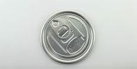 Tampa aberta fácil personalizada do produto comestível, tampas 300# 73mm da lata de alumínio