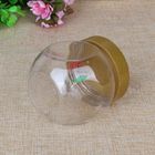 225ml Small Transparent Plastic Jar For Dry Fruit / Cookies Waterproof