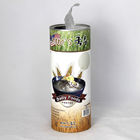 latas compostas de papel Eco-amigáveis Água-resistidas para o macarronete que empacota, cartucho de papel para o alimento