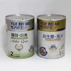 As latas compostas de papel herméticas do produto comestível para o pó de leite/nutrição pulverizam o certificado de empacotamento de SGS-FDA