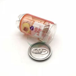 A etiqueta personalizada 345ml esvazia latas de bebida abertas fáceis para o refresco