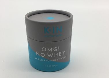 CMYK Printing PET Plastic Jars And Paper Empty Can Composite Airtightness