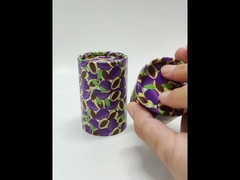 Balsamo para lábios Desodorante Tubo de papel Embalagem Tubo Push Up