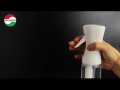 60ml 80ml 100ml 120ml Botão de spray de névoa fina de plástico para desinfetante medicinal de álcool