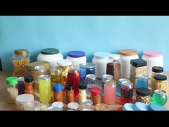 PET lata de plástico frasco de plástico garrafa de plástico para armazenamento de alimentos