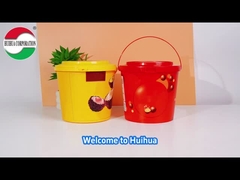 Um balde de chocolate de Natal