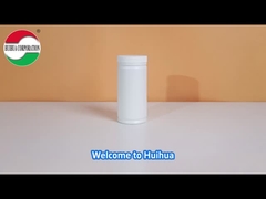 Cilindro de plástico transparente