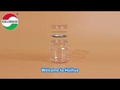 Garrafa PET com tampa de rosca