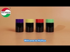 Cilindro de plástico transparente