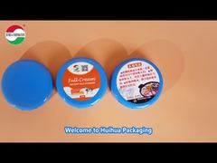 Tampa de plástico de cor personalizada de qualidade alimentar PP com impressão de molde logotipo à prova d'água Colorfastness Top Li