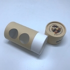 Fettuccine de empacotamento do tubo biodegradável do papel do alimento com janela