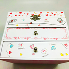 PMS que imprime a caixa da princesa Ballerina Dancing Drawer das crianças da caixa de música do presente da joia