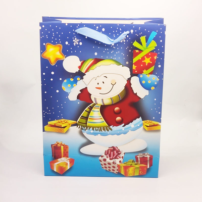 Luxury Custom Printed Shopping Gift Paper Bag With Logo Airtight Waterproof