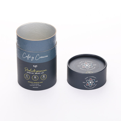 99MM Food Grade Paper Cans Packaging Powder Tea Coffee Bean Oats Paper Tube Container