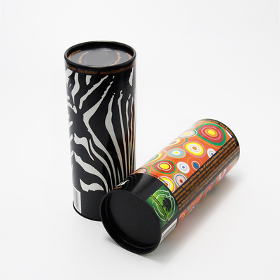 Moisture Proof Recycled Cylinder Paper Tube For Car Tissue Cardboard Paper Tube With Window Lid