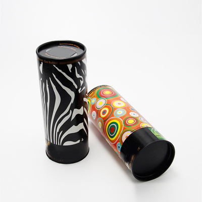 Moisture Proof Recycled Cylinder Paper Tube For Car Tissue Cardboard Paper Tube With Window Lid