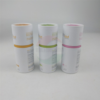 Factory 83.3mm Cosmetic Kraft Paper Tube Box Perfume Essential Oil Tincture Paper Tube