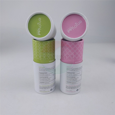 Factory 83.3mm Cosmetic Kraft Paper Tube Box Perfume Essential Oil Tincture Paper Tube