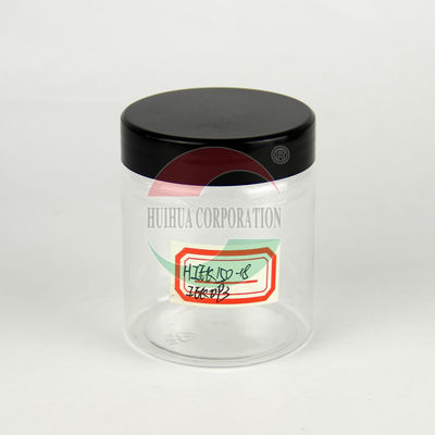 PET Honey Jars Cylindrical Food Bottles With Lids Guangzhou Suppliers With Caps, Plastic Screen Printing Customized Square