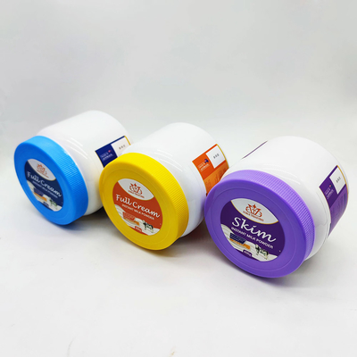 Wide Mouth PET Plastic Food Grade Milk Powder Jar With Lids And Label For Whey Protein Powder Package