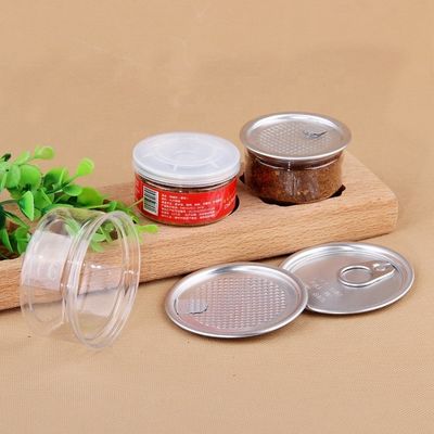 Clear Pet Jars Plastic Container For Powder Nuts
