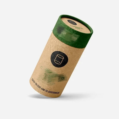 High Quality Kraft Paper Tube With Custom Design Paper Can Packaging