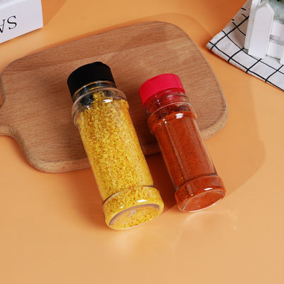 200ml Shaker Lid Bottle  Spice Jar for Salt Pepper Herbs BBQ Vinegar Condiments