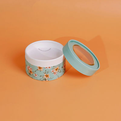Customizable Eco-friendly Windows Paper Tube Packaging For Food And Spice Various Sizes And Printing Options Available