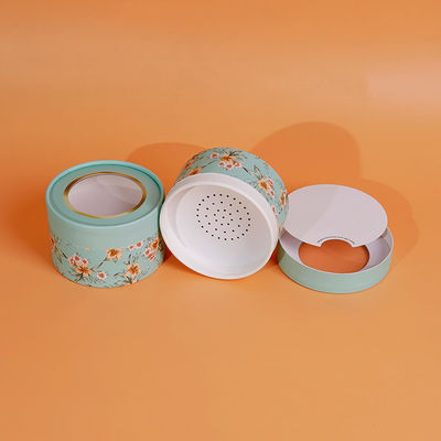 Customizable Eco-friendly Windows Paper Tube Packaging For Food And Spice Various Sizes And Printing Options Available