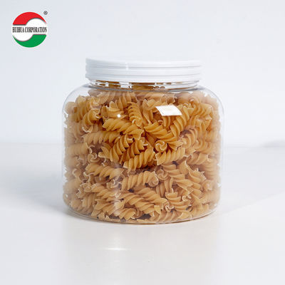 Different Capacity OEM Service Clear PET Can Plastic Jar for Milk Powder Screw Top Jars