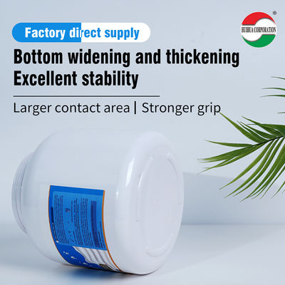 Wholesale 4000ml High Volume PET Plastic Jar Container with Screw Cap for Health Supplements and Milk Powder