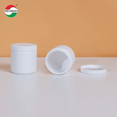 500ml Clear Plastic Cylinder HDPE Bottle For Weed Packaging With Good Sealing And Food Grade Material HDPE500-D194e