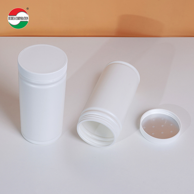 1000ML Clear Plastic Cylinder HDPE Bottle With Screw Lid For Health Products Packaging HMD1000-88 Eco-Friendly
