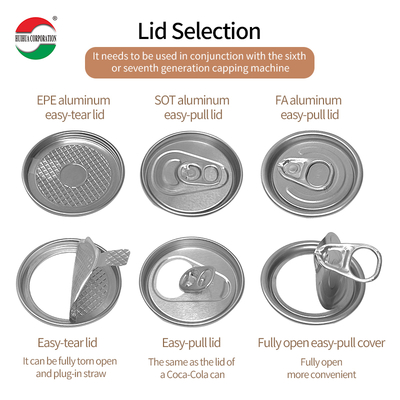 500ml PET Press Lid Beverage Can for Juice and Soft Drinks