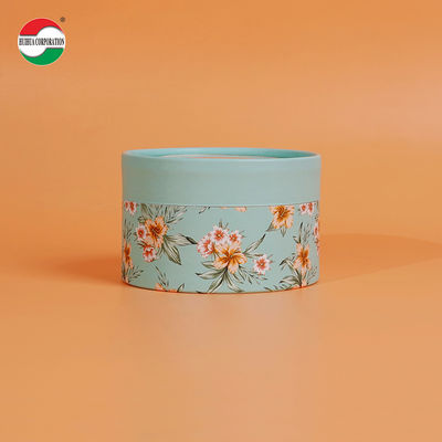 Eco-Friendly Custom Cosmetic Cardboard Cylinder Kraft Round Paper Tube Packaging For Powder