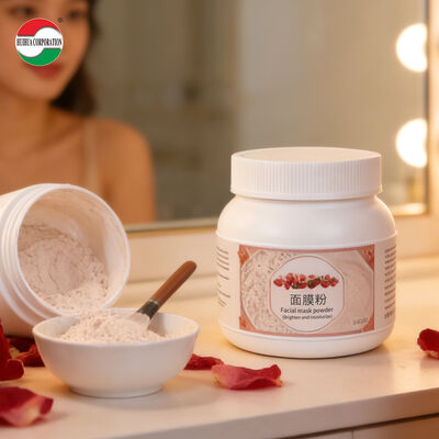 High Quality Food Grade HDPE Material Plastic Can for Bean Powder Facial mask powder