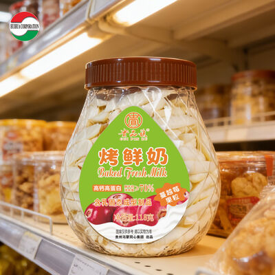 Wholesale Premium 670ml Special Shaped  PET Empty Jar with Gasket and Screw Lid for Candy Cookie Food Grade Plastic Bottle