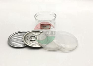 Hot Sale 55ml Size PET Plastic Hmep Jar Easy Open Can