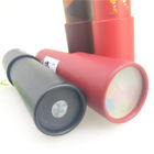 O cilindro do cartão da cor de CMYK que empacota/caleidoscópio de papel feito sob encomenda da bola de cristal caçoa o tubo