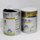 As latas compostas de papel herméticas do produto comestível para o pó de leite/nutrição pulverizam o certificado de empacotamento de SGS-FDA