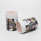 Latas de empacotamento do cartão do tubo de papel cilíndrico de Kraft para o chá/alimento secado