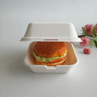 Recipientes de alimento de empacotamento Bento Box Takeaway descartável da preparação da refeição do bolo do Hamburger do fruto